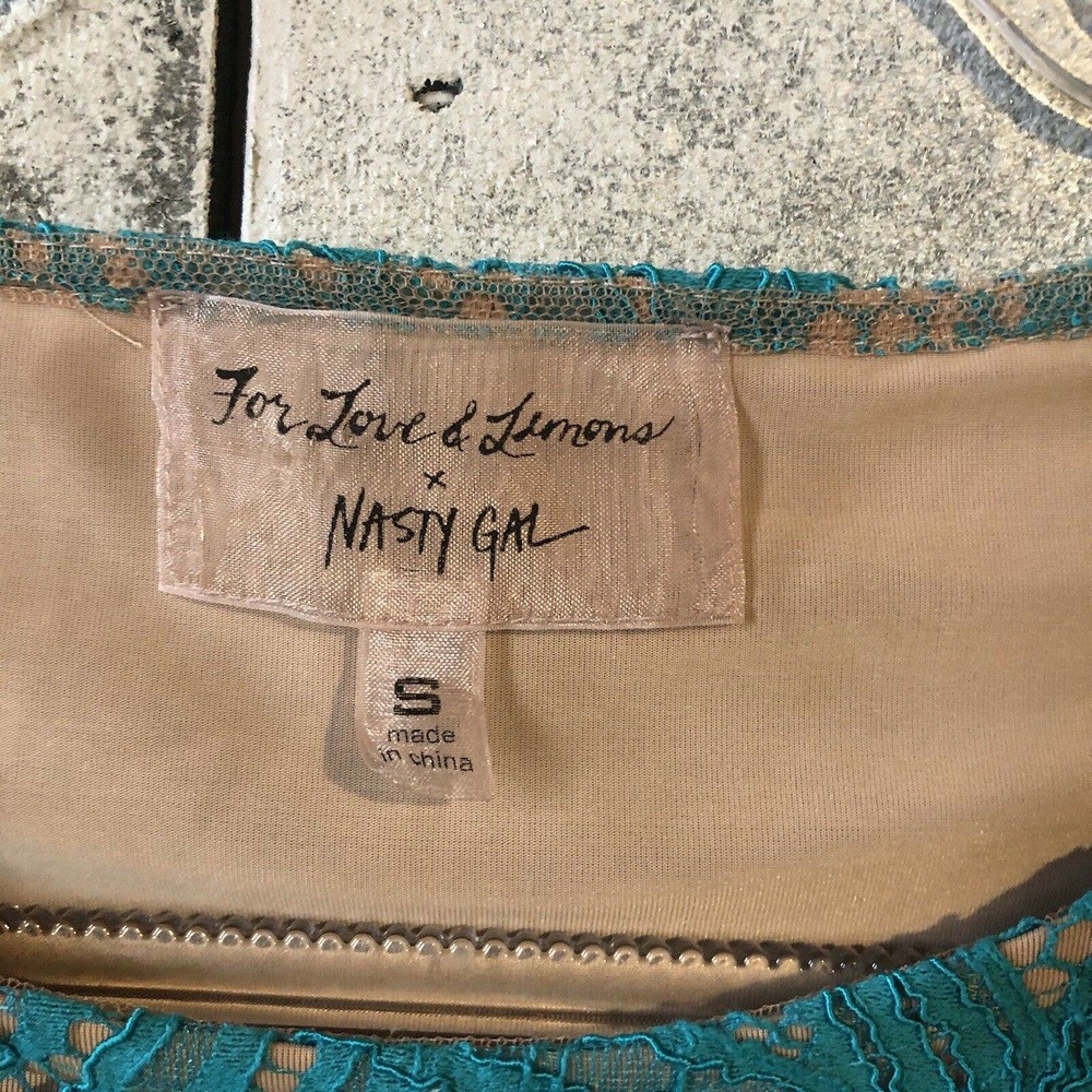 For Love & Lemons Nasty Gal Lace Crop (Top Only) - Picture 4 of 6